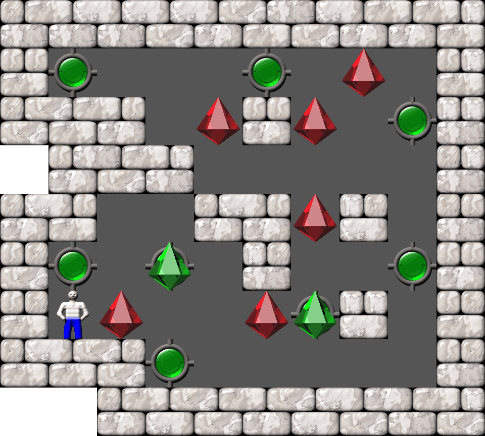 Sokoban Revenge 25 level 50